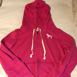 PINK zip up jacket